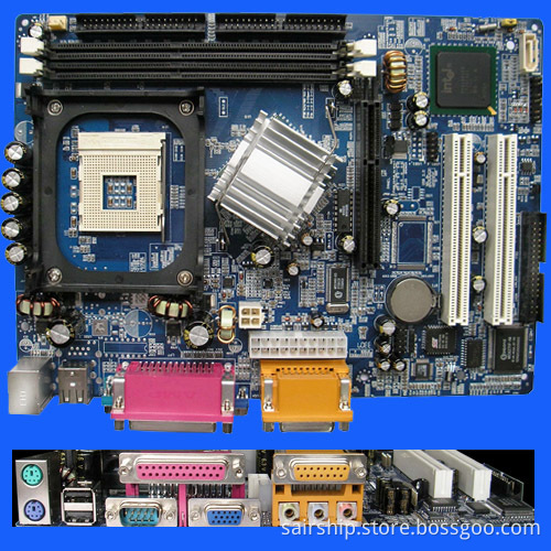 PC motherboard 865GV X315 without sata port and lan